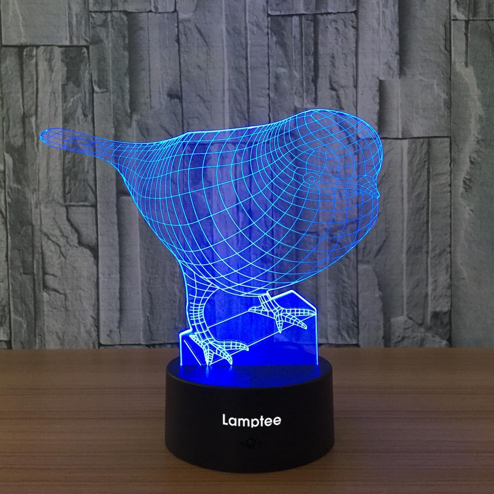 Building Design 3D Illusion Lamp