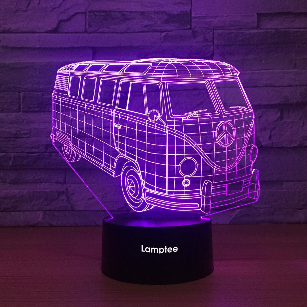 Fish 3D Illusion Lamp Night Light